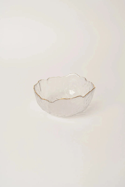 Multipurpose Large Clear Glass Bowl