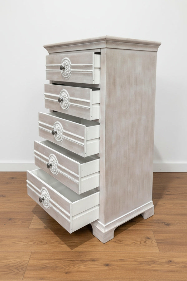 Carraig Donn Nantes 5 Drawer Tallboy