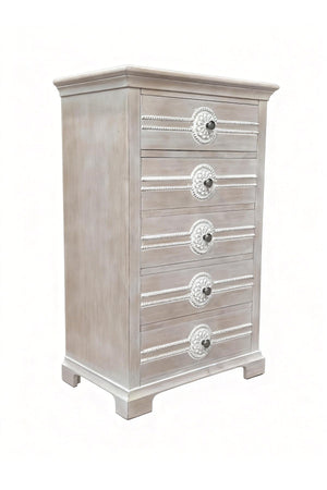 Carraig Donn Nantes 5 Drawer Tallboy