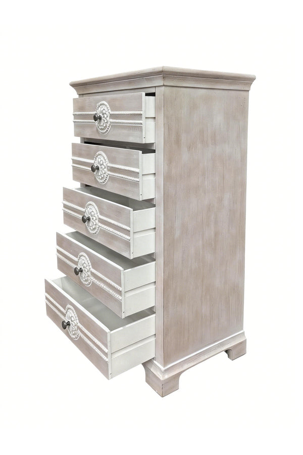 Carraig Donn Nantes 5 Drawer Tallboy