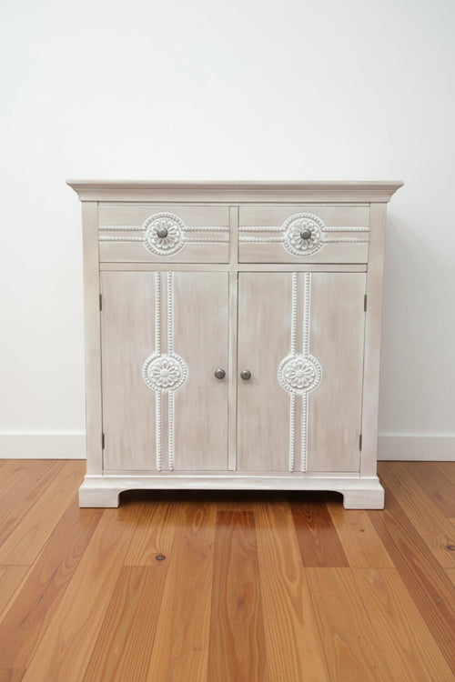 Cream Nantes Wood Sideboard