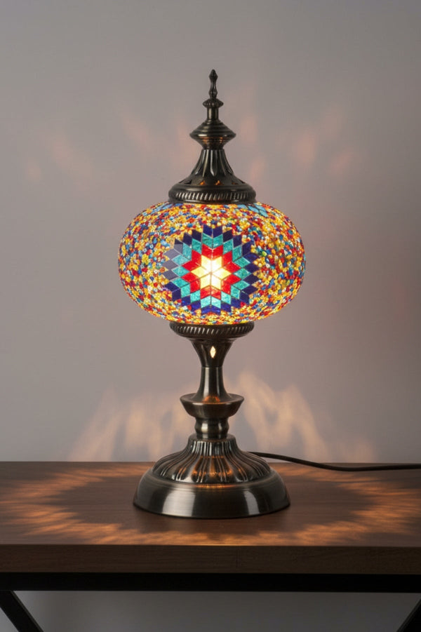 Carraig Donn Narin Mosaic LED Table Lamp