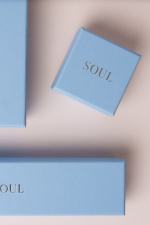 Carraig Donn Navy Beaded Drop Earrings