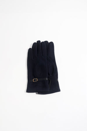 Carraig Donn Navy Buckle Trim Gloves