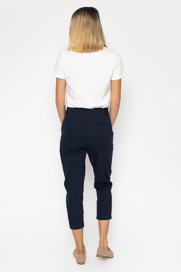 Carraig Donn Navy Canvas Chinos