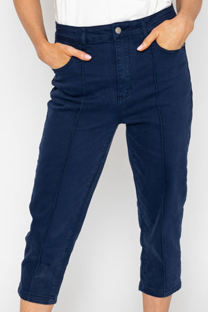 Carraig Donn Navy Cropped Jeans