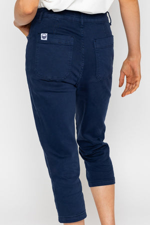 Carraig Donn Navy Cropped Jeans
