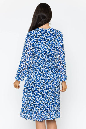 Carraig Donn Navy Roisin Knee Length Dress