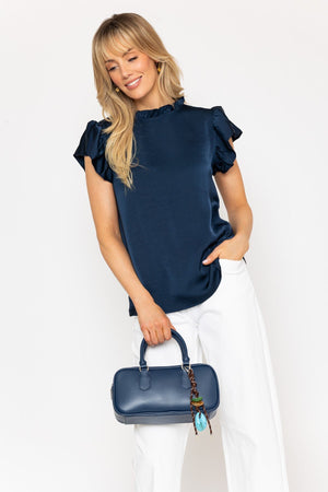 Carraig Donn Navy Structured Bowling Bag