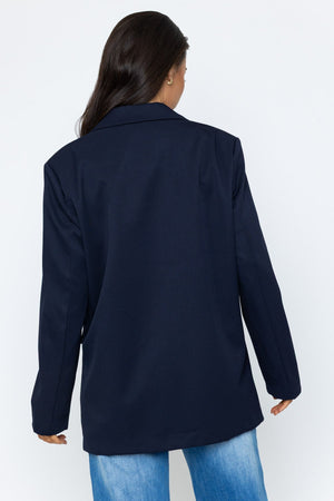 Carraig Donn Navy Textured Blazer