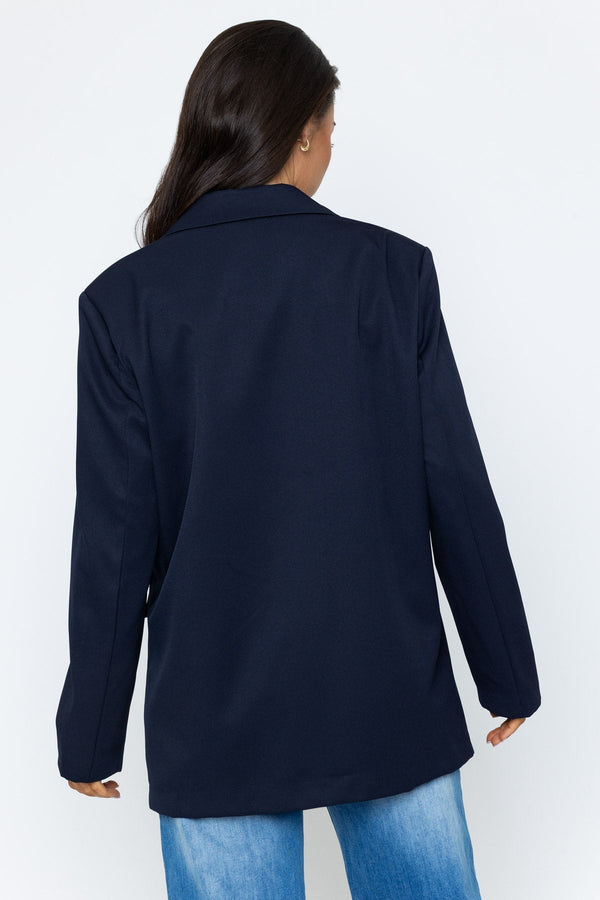 Carraig Donn Navy Textured Blazer
