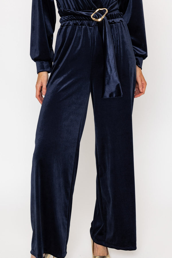 Carraig Donn Navy Velvet Trousers