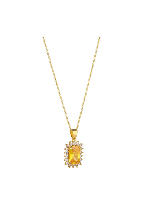 Necklace Gold Yellow