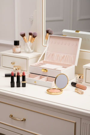 Carraig Donn Newgrange Cream Jewellery Box