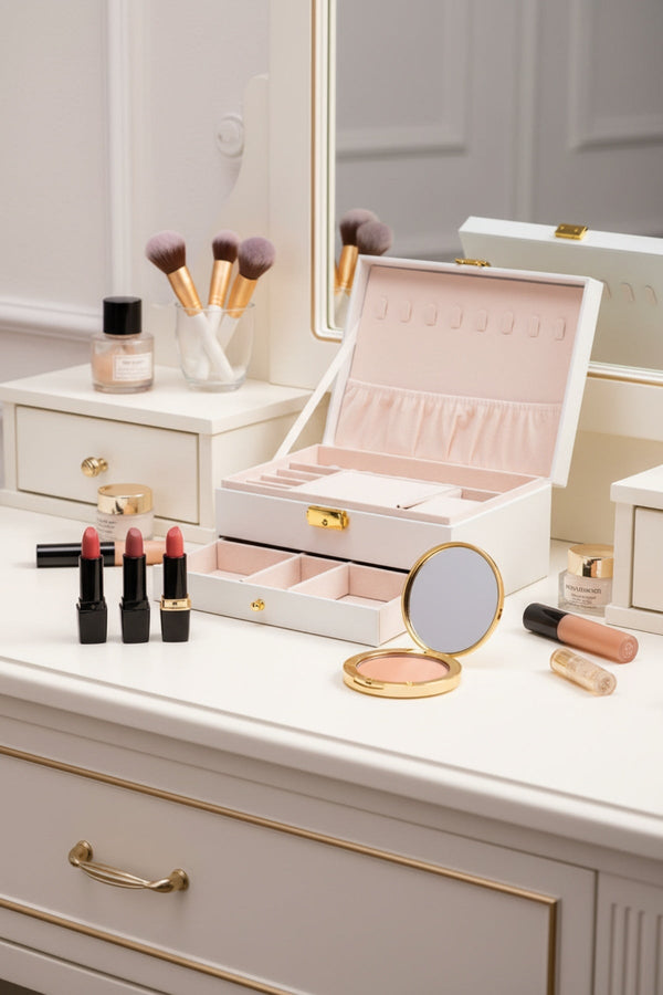 Carraig Donn Newgrange Cream Jewellery Box