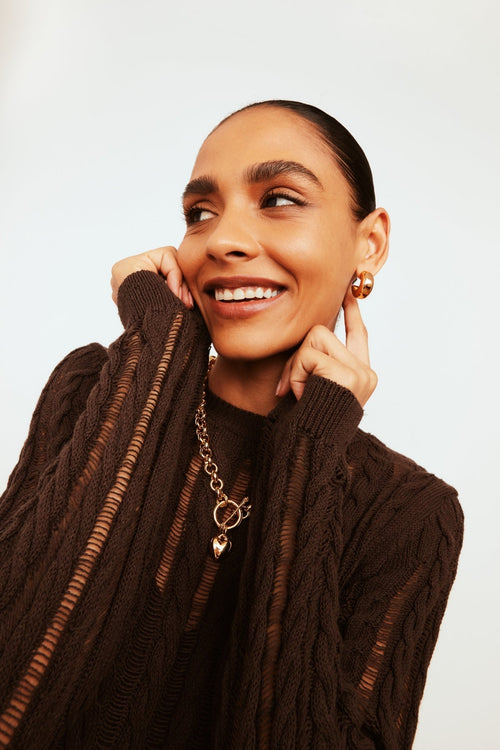 Carraig Donn Nola Gold Hoops
