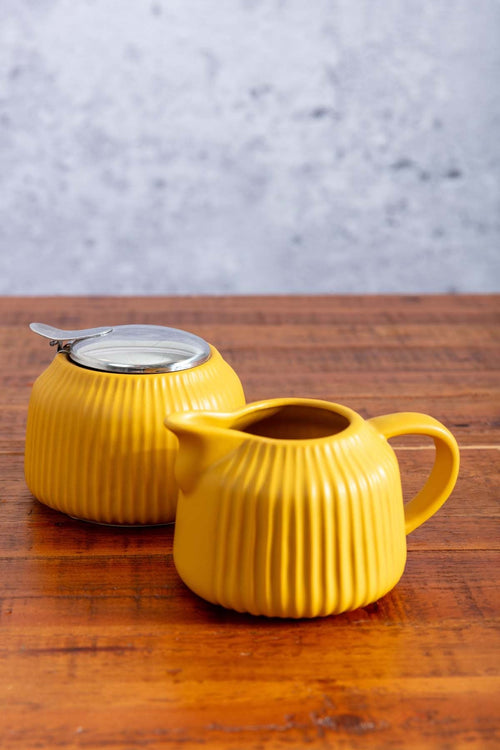 Ochre Sugar & Creamer Set