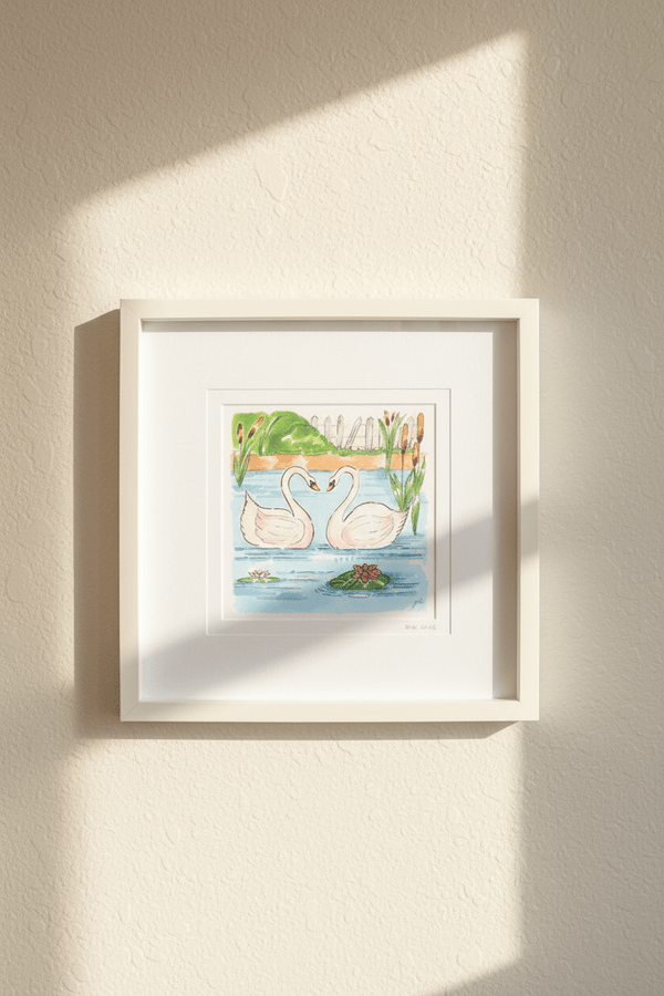 Carraig Donn One Love Large Framed Art Print