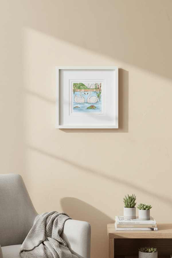 Carraig Donn One Love Large Framed Art Print