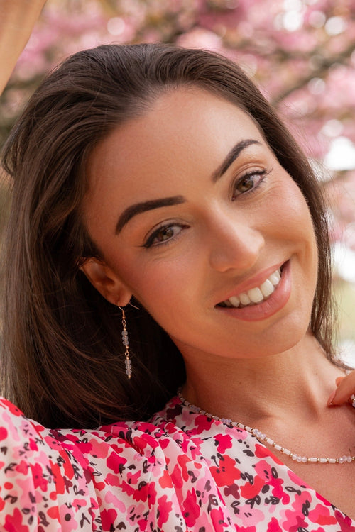 Carraig Donn Opal Crystal Beaded Earrings