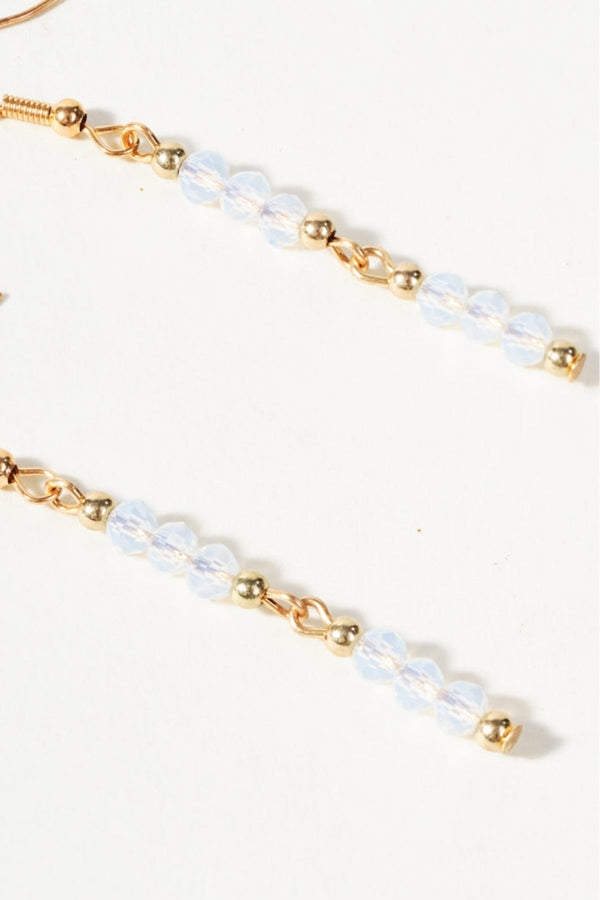 Carraig Donn Opal Crystal Beaded Earrings