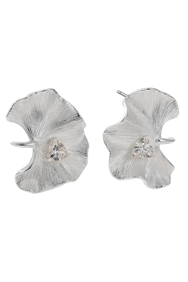 Carraig Donn Ophelia Silver Stud Earrings