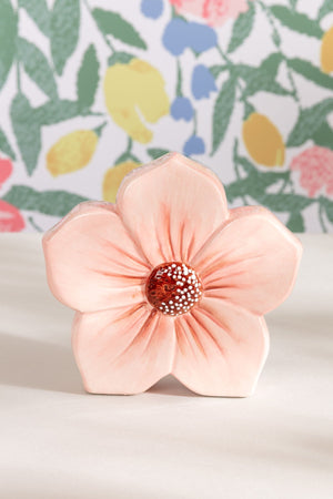 Orange Ceramic Decorative Flower