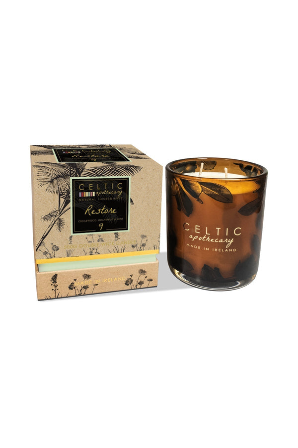 Carraig Donn Organic Double Wick Restore Candle