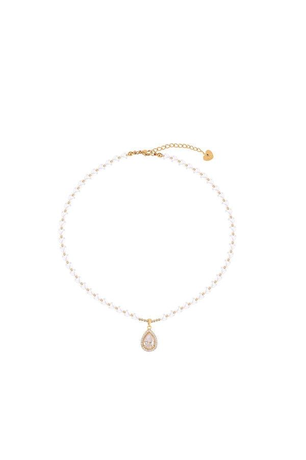Carraig Donn Pearl Teardrop Necklace