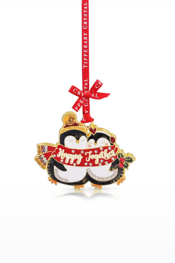 Carraig Donn Penguins Happy Together Tree Decoration