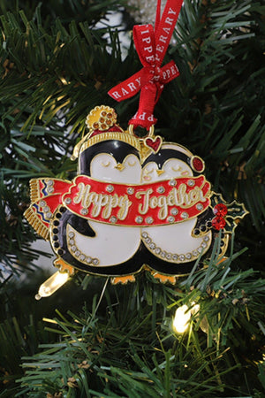 Carraig Donn Penguins Happy Together Tree Decoration