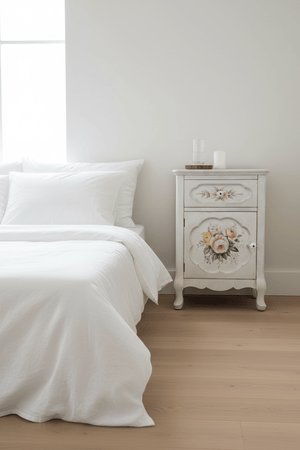 Carraig Donn Peony Cream Storage Locker with Door & Drawer