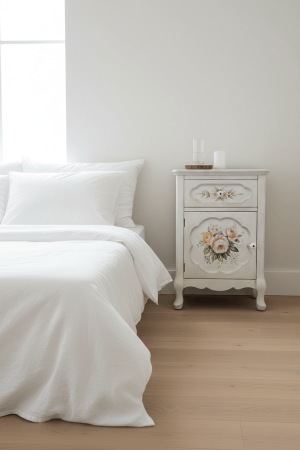Carraig Donn Peony Cream Storage Locker with Door & Drawer