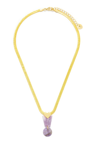 Carraig Donn Phosphosiderite Semi Precious Stone Necklace