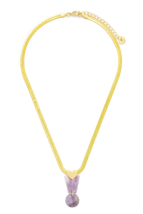 Carraig Donn Phosphosiderite Semi Precious Stone Necklace