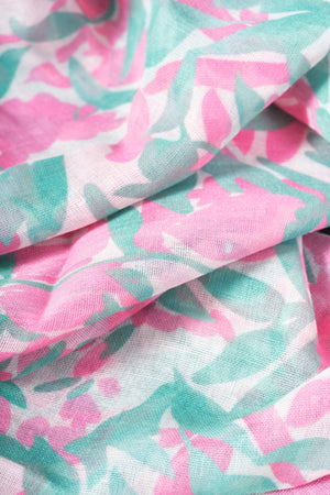 Carraig Donn Pink Abstract Print Scarf