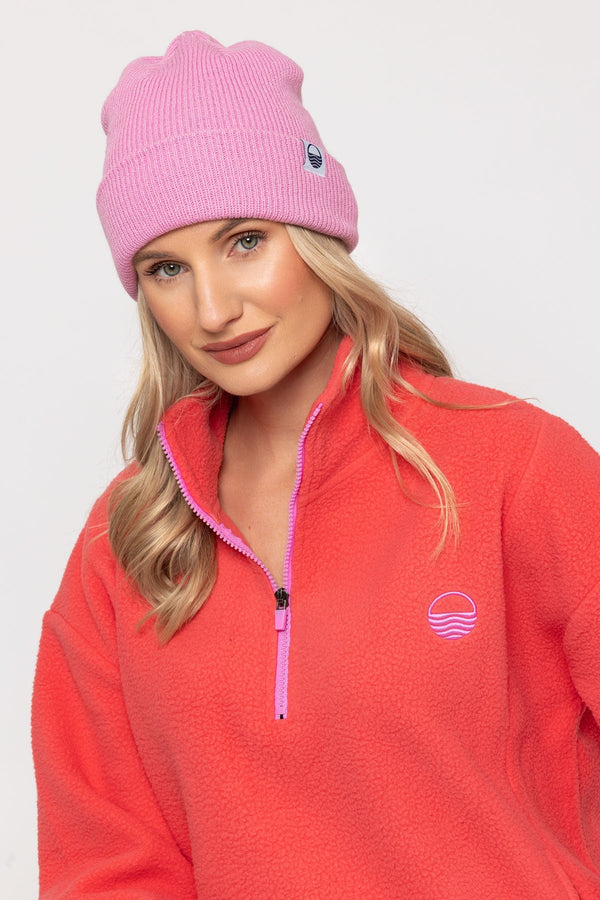 Carraig Donn Pink Beanie Hat
