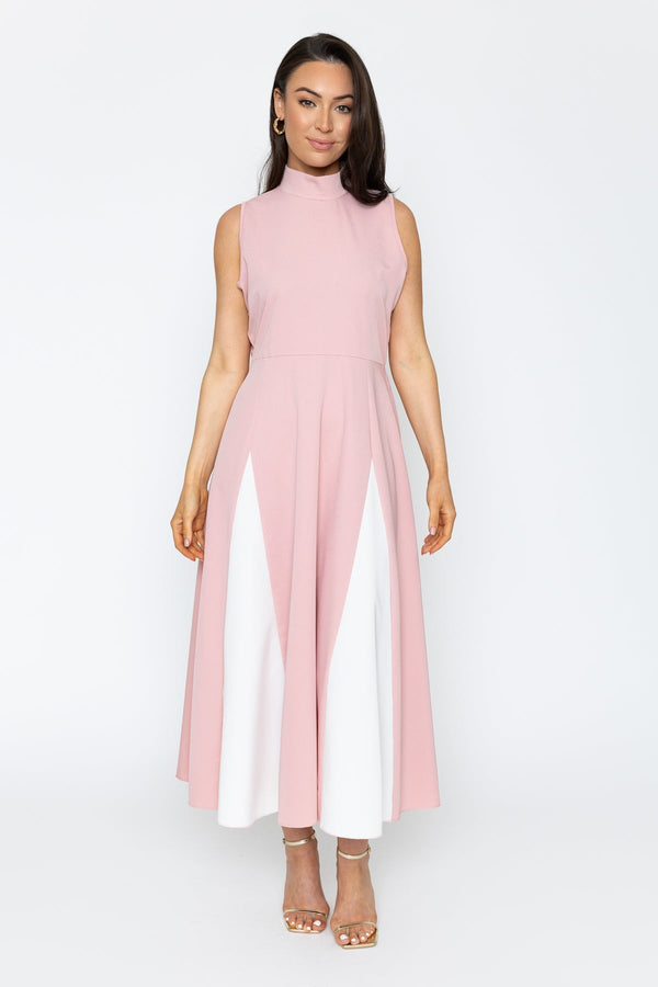 Carraig Donn Pink Beatrice Midi Dress
