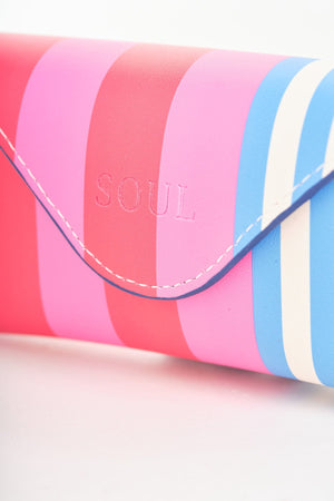 Carraig Donn Pink & Blue Sunglasses Case