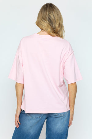 Carraig Donn Pink Boxy T-Shirt