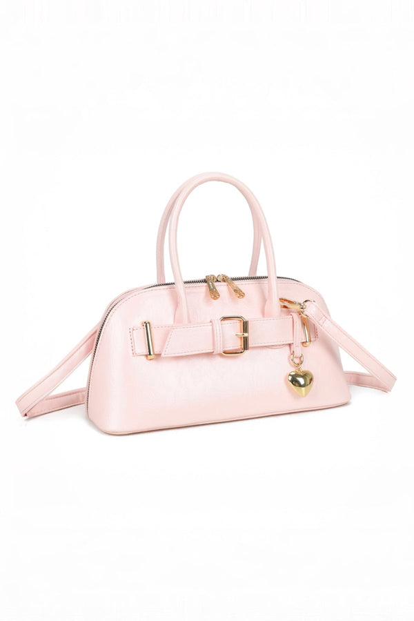 Carraig Donn Pink Buckle Detail Bowling Bag