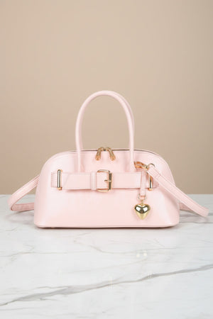 Carraig Donn Pink Buckle Detail Bowling Bag