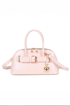 Carraig Donn Pink Buckle Detail Bowling Bag