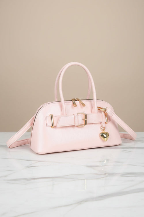 Carraig Donn Pink Buckle Detail Bowling Bag