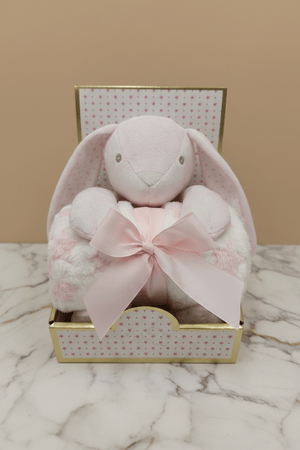 Carraig Donn Pink Bunny With Blanket