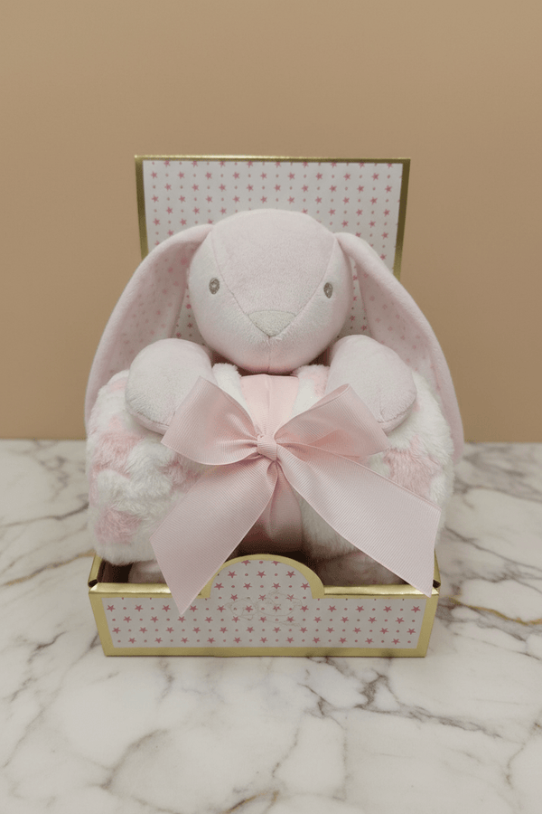 Carraig Donn Pink Bunny With Blanket