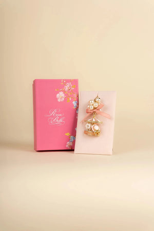 Carraig Donn Pink Carousel Shaped Keyring