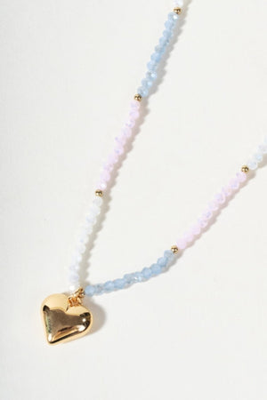 Carraig Donn Pink Crystal Beaded Necklace