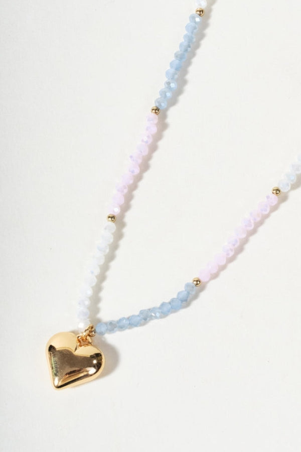 Carraig Donn Pink Crystal Beaded Necklace