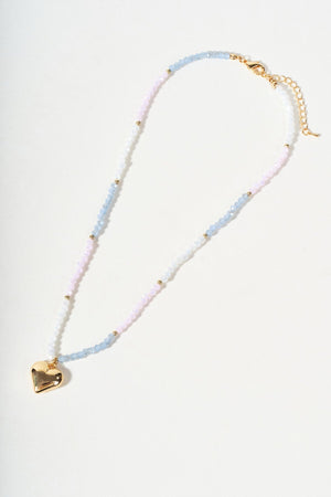 Carraig Donn Pink Crystal Beaded Necklace